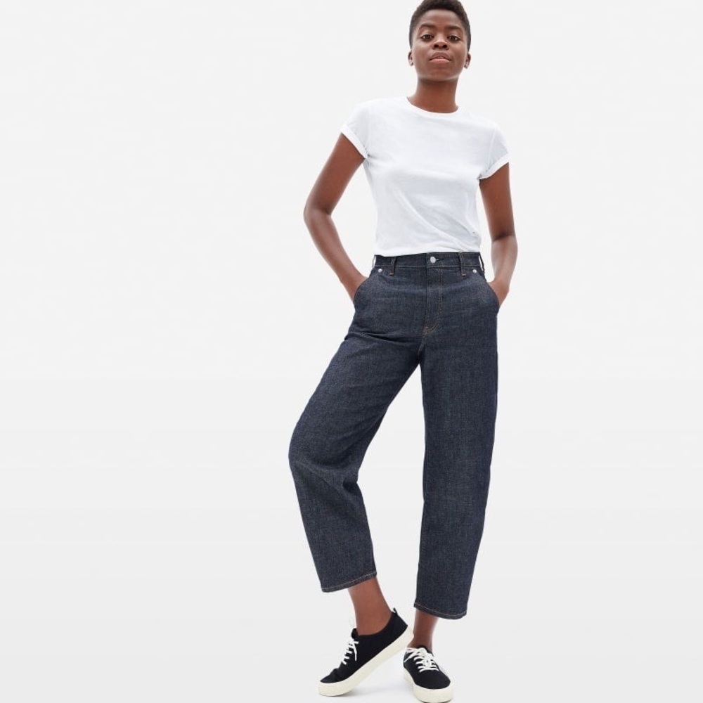 Everlane The Arc High Rise Jeans in Indigo Size 26